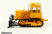 Коллекционная масштабная модель 1:43 Бульдозер Т-170 с журналом Тракторы №101 (Hachette)